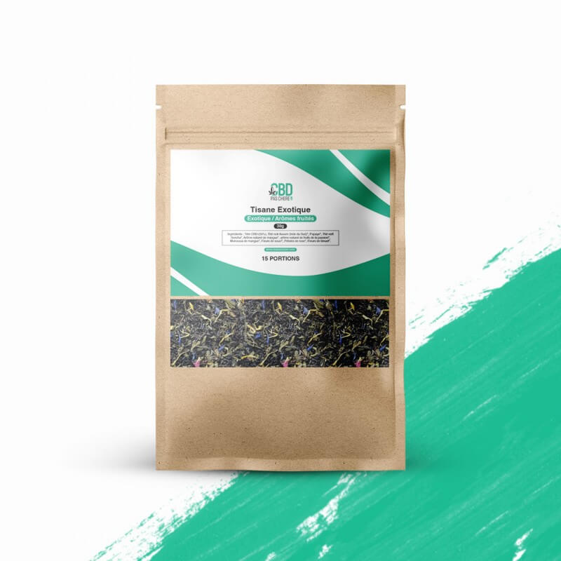 Infusion au CBD, Saveurs Exotiques