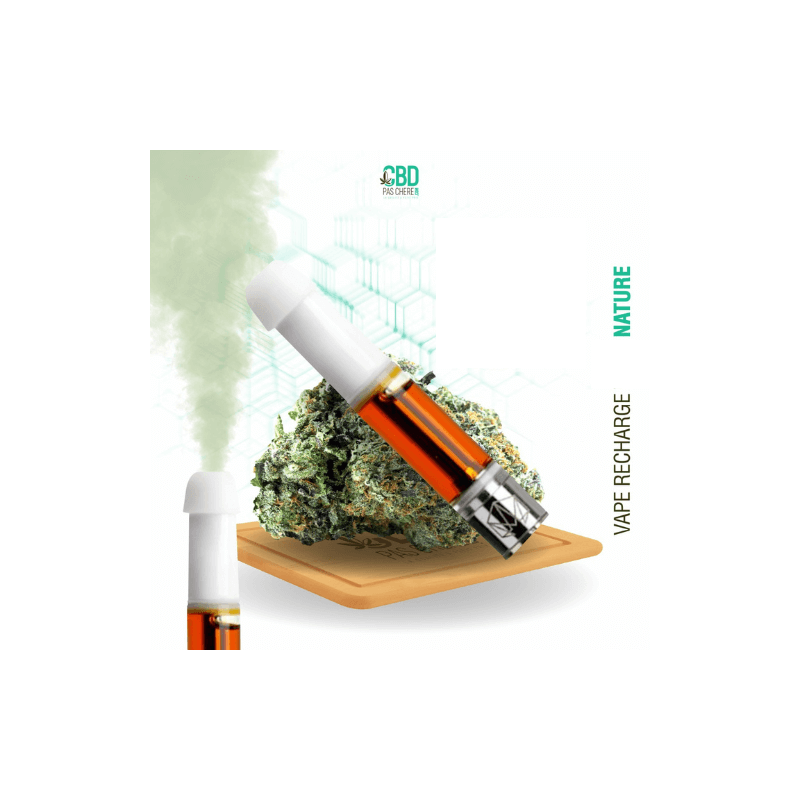 Cartouches Vape Pen Nature - 98% CBD - CBDPasCher