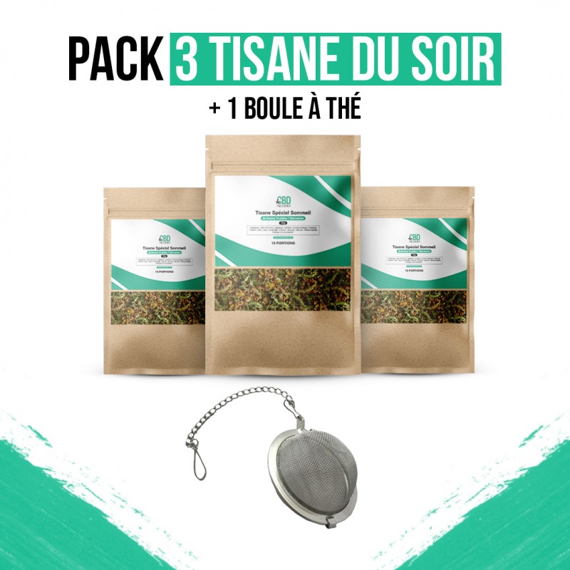 Pack Tisane du Soir x 3 | CBDpaschere