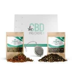 DOUCE NUIT – Duo Tisane CBD + Boule à Thé | Spécial Sommeil