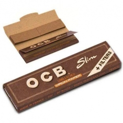 Feuilles à rouler Non Blanchi Slim+Filtres - OCB